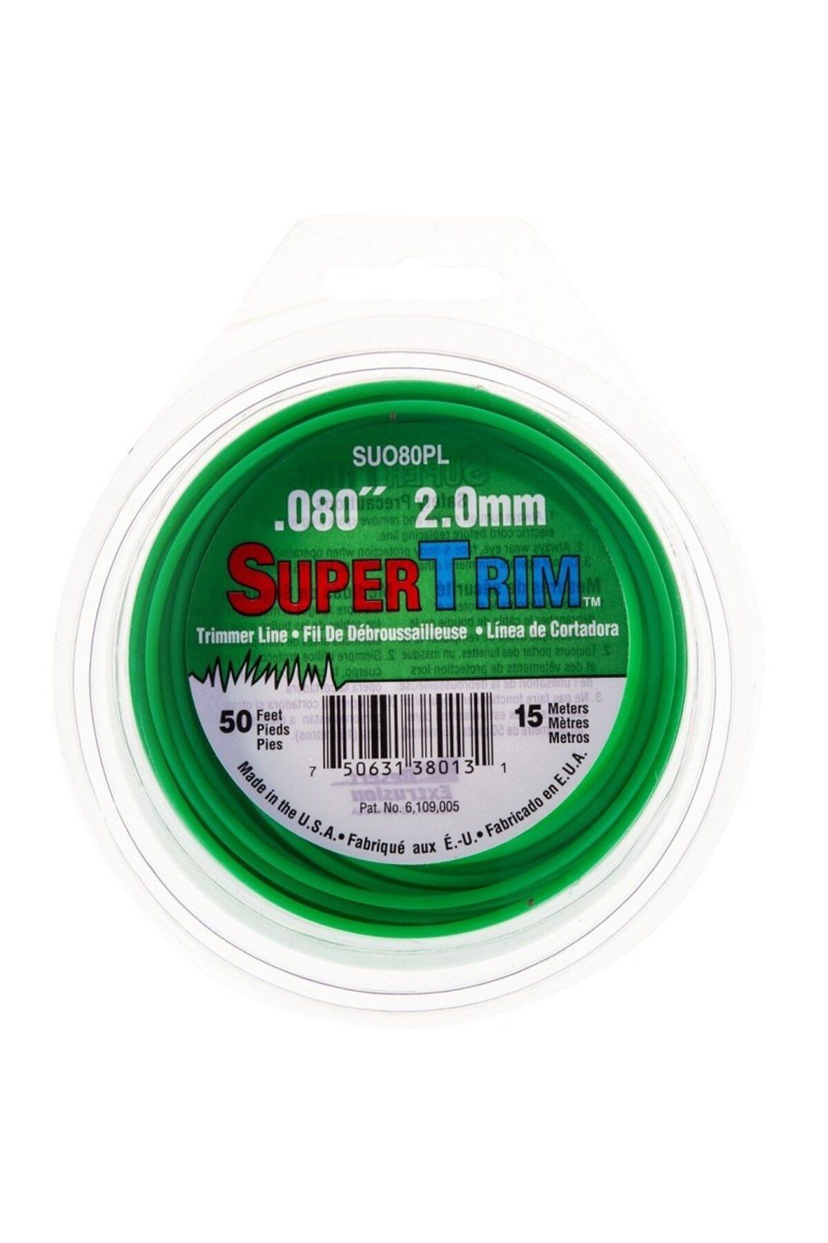 DESERT EXTRUSİON SuperTrim DX221366 Misina 2.0mm 15 Metre Yeşil Yuvarlak