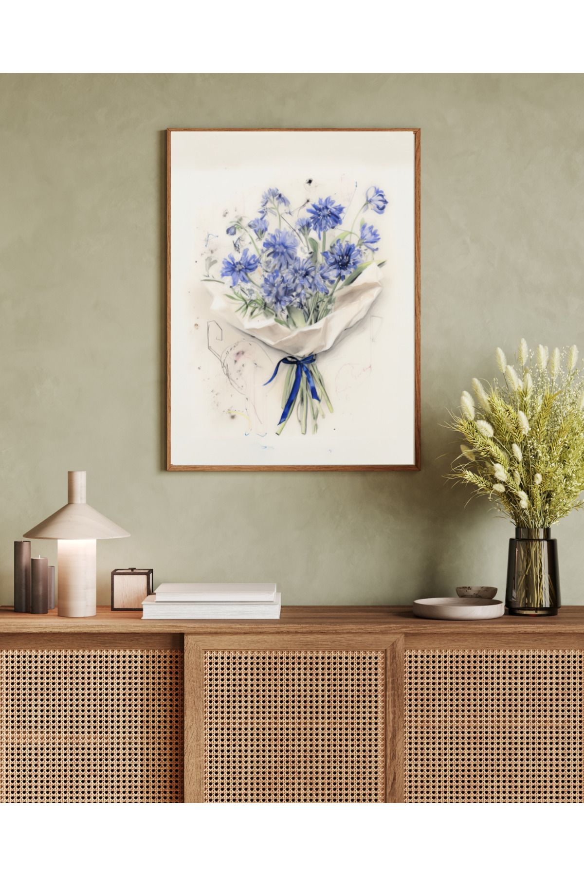 woodhomeworks tek parça salon ofis dekor tablo