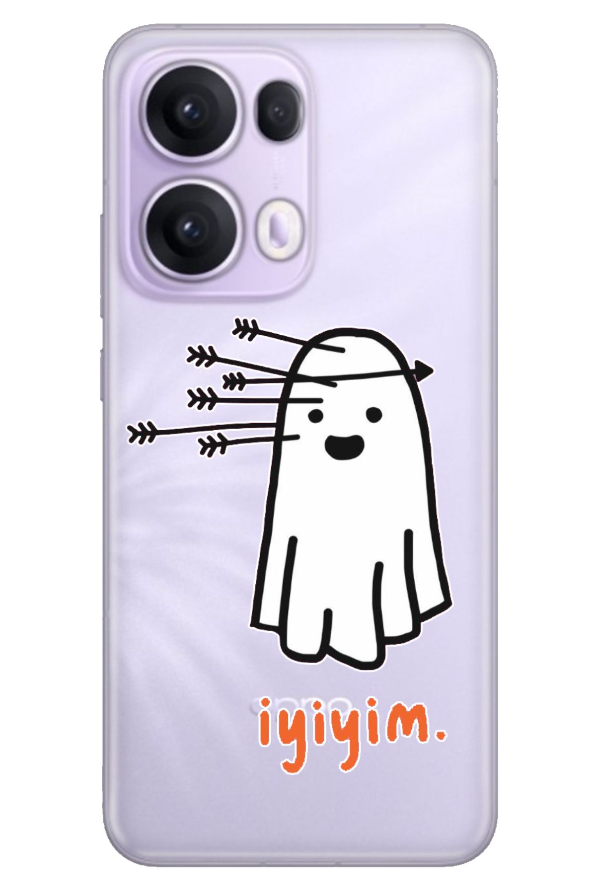 OPPO Reno 13 Pro Oppo Kılıf Retro Art Desenli Esnek Silikon İyiyim