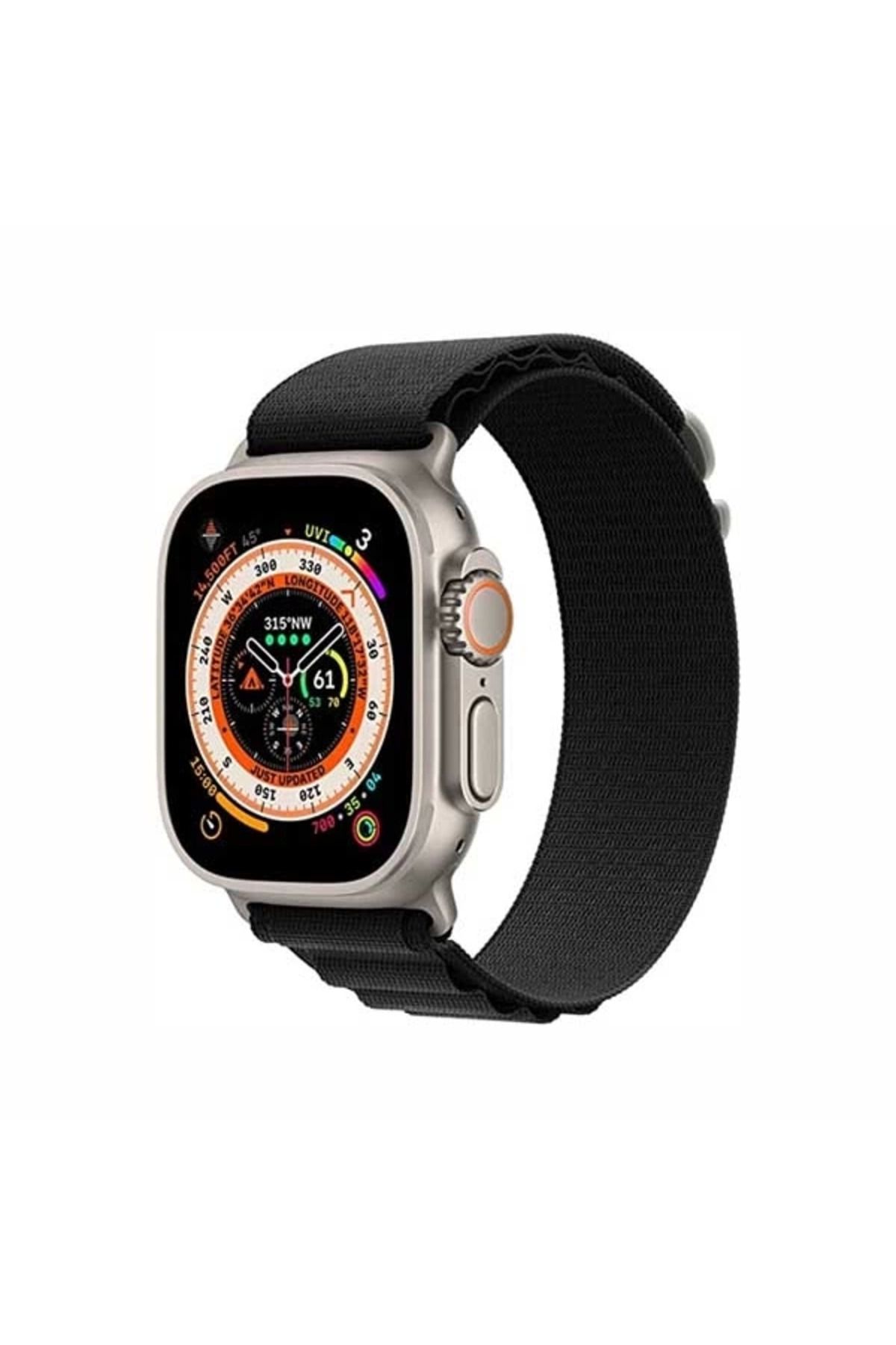 Heez Watch 8 Hw8 Ultra Adventure 2.02inc Siri Nfc Bluetooth Arama Ios Android Uyumlu Akıllı Saat