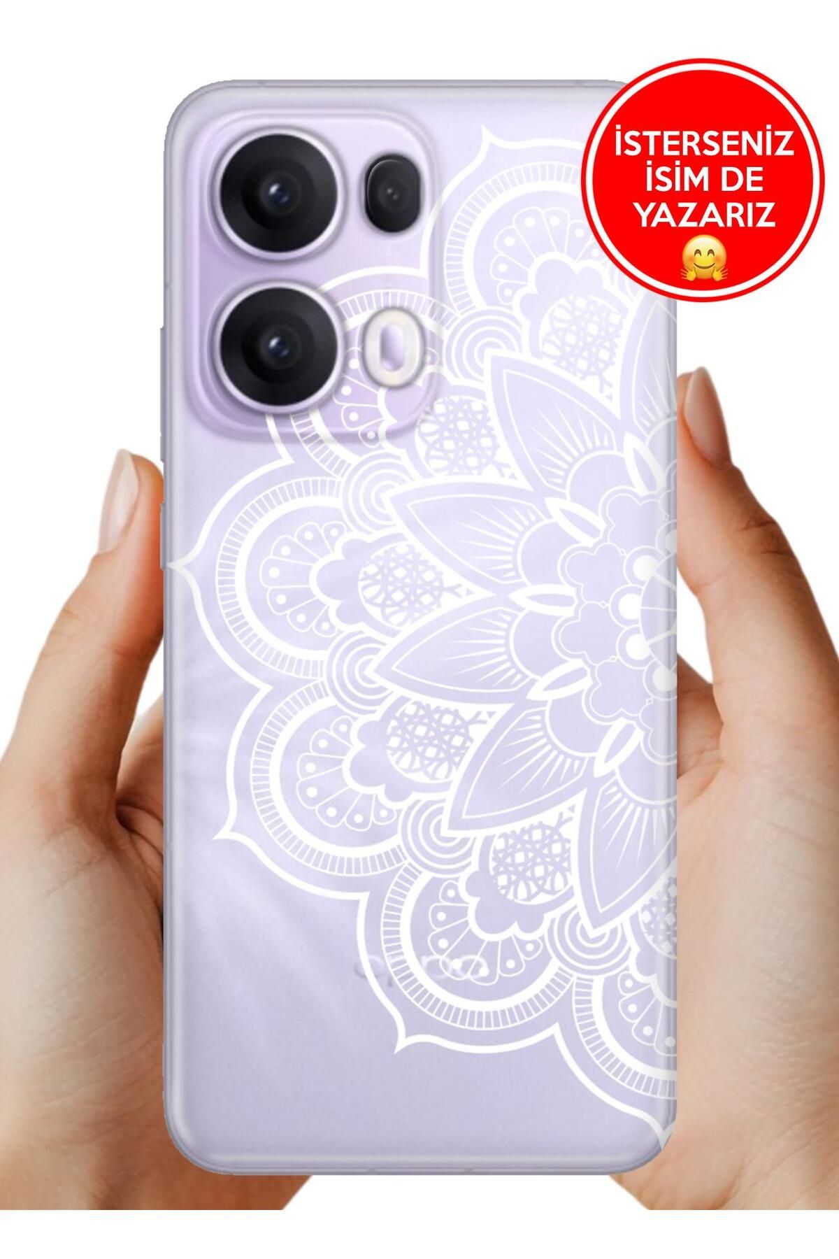 OPPO Reno 13 Pro Kılıf Oppo Reno 13 Pro A Kalite Baskılı Art Silikon Z-Mandala