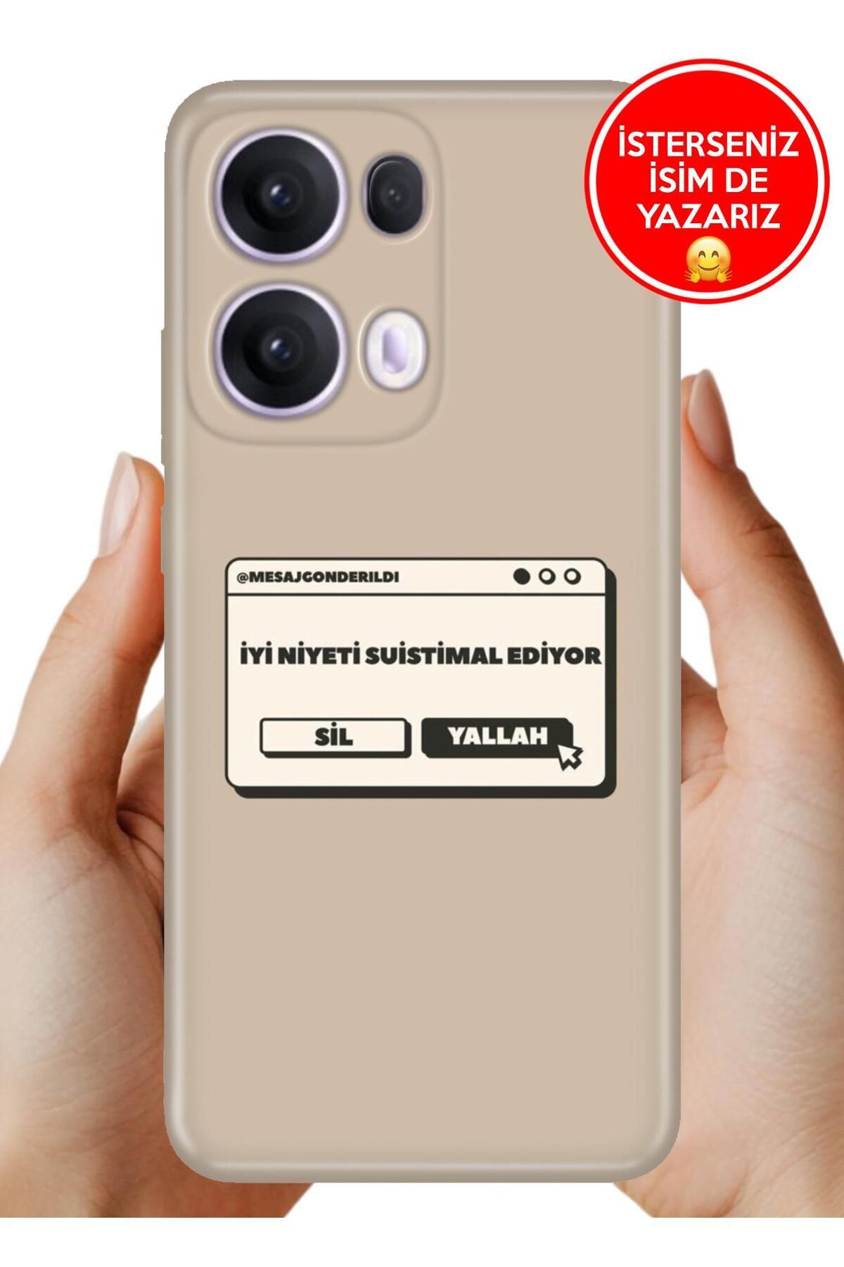 OPPO Reno 13 Pro Kılıf Oppo Reno 13 Pro Yerli Üretim Desenli Kapak Yallah