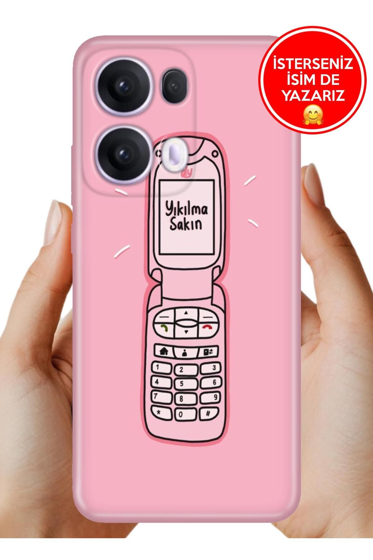 OPPO Reno 13 Pro Kılıf Oppo Reno 13 Pro A Kalite Baskılı Art Silikon Yıkılma Sakın