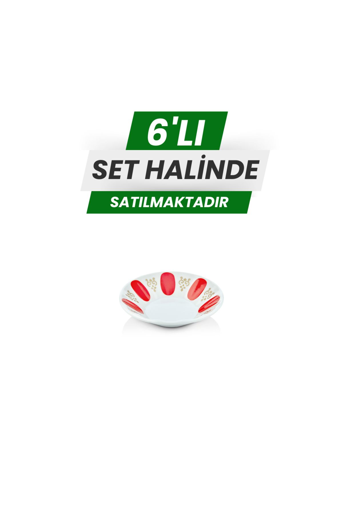 Alezy 282 Göreme Melamin Termostar Kahveci Çay Tabağı 11 cm Kırmızı