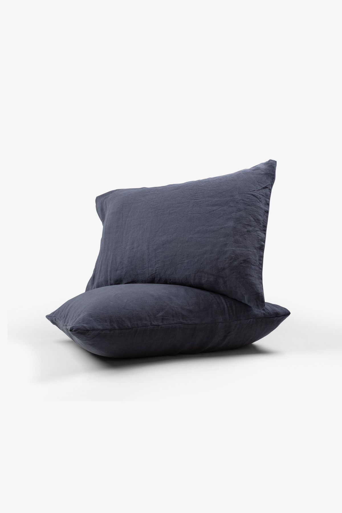 JOJOMIA Lona 2'li Keten Yastık Kılıfı 50x70 Denim