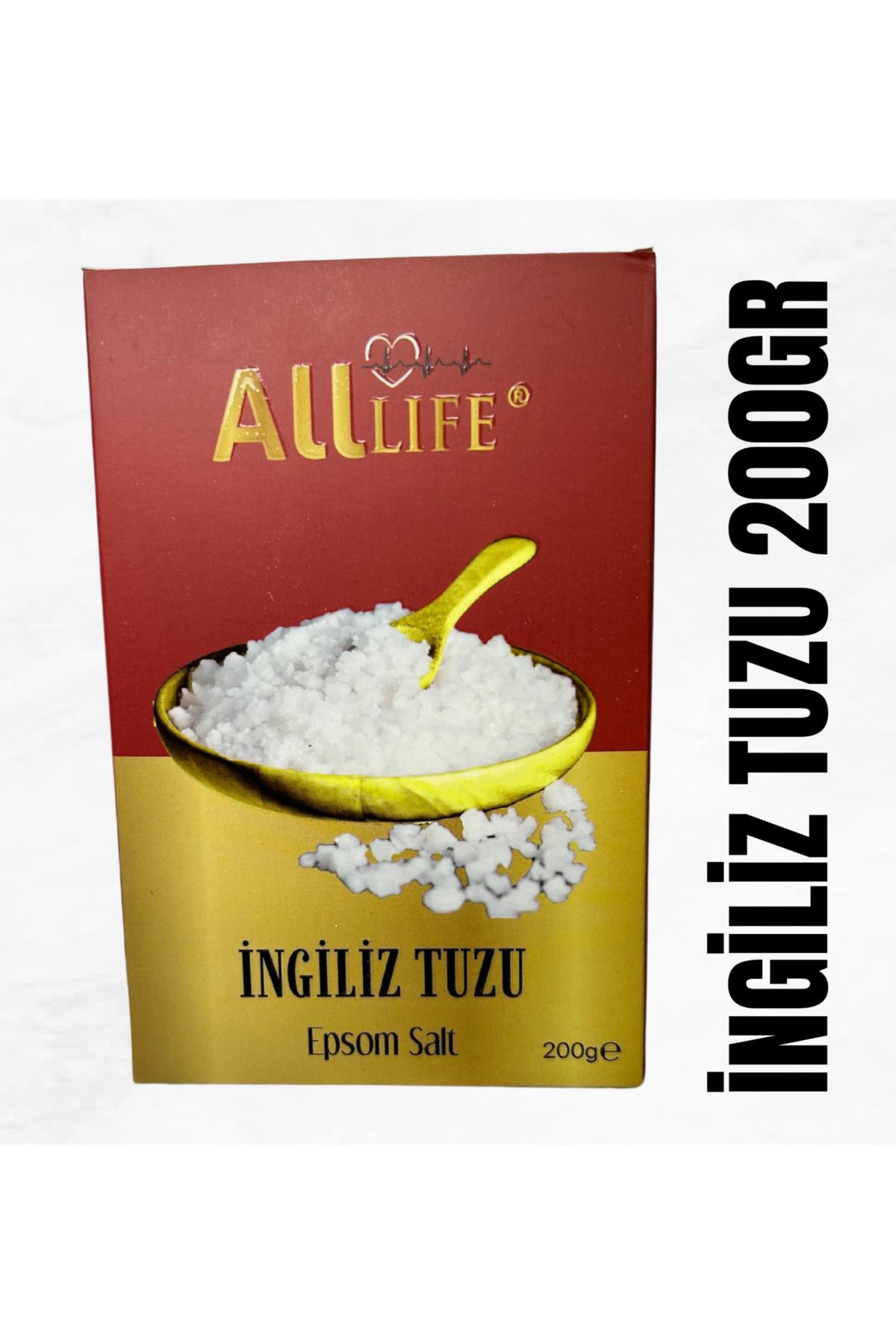 alllife İNGİLİZ TUZU 200GR