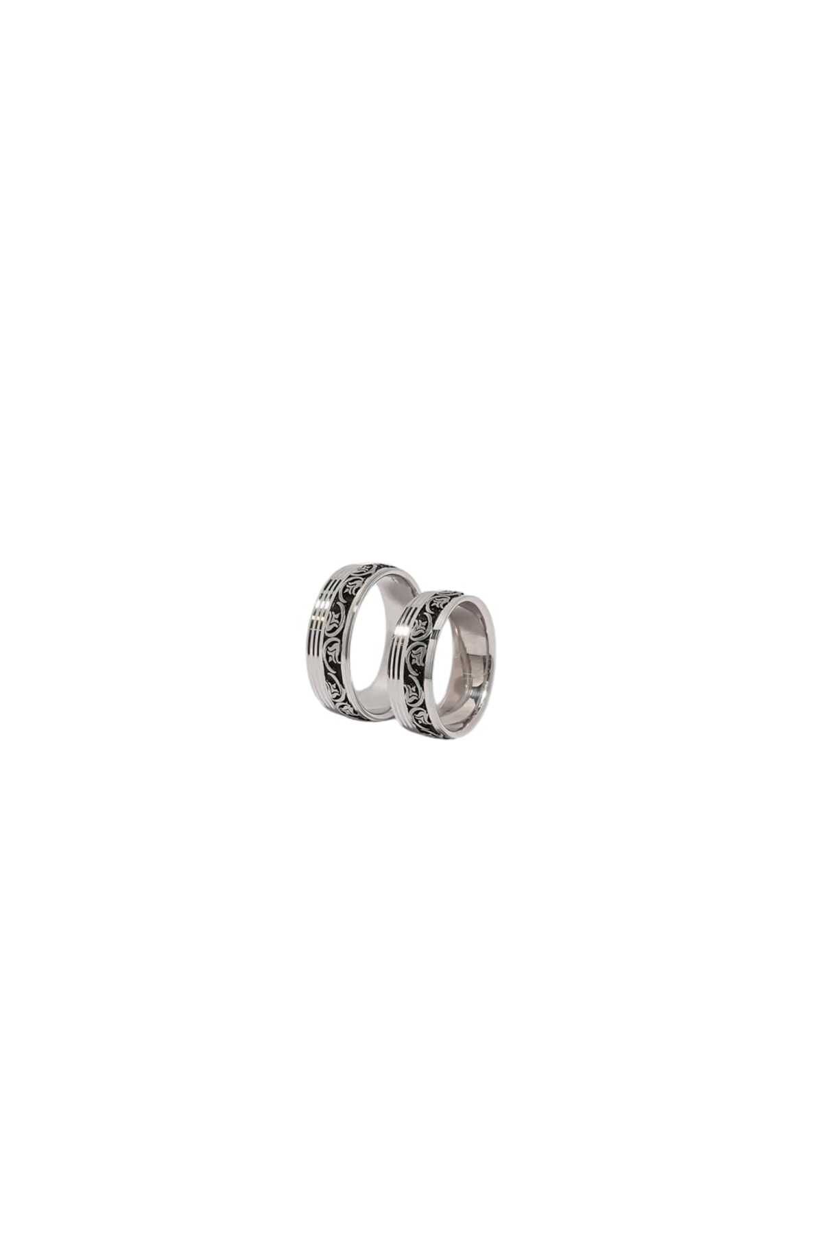 Sunset Jewelery Nefes Desen Gümüş Alyans