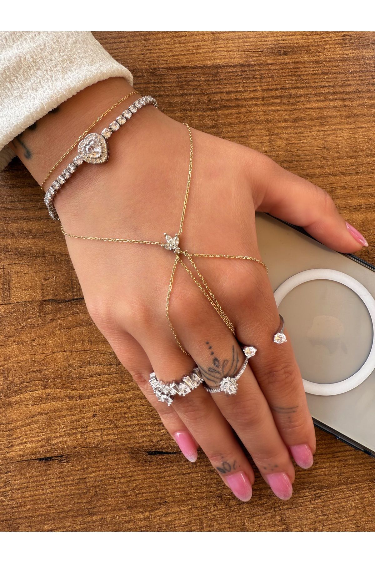 HeyYou Jewelry Love su yolu bileklik