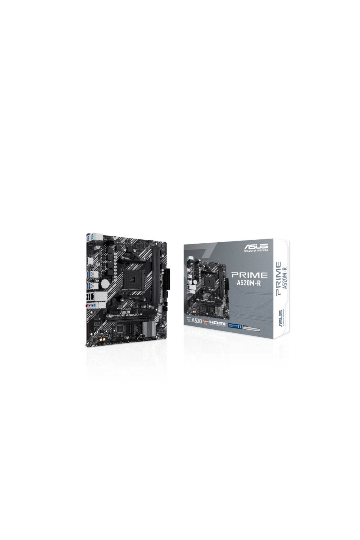 ASUS PRIME A520M-R, 2xDDR4, 1x M.2, HDMI, AM4 Soket Anakart