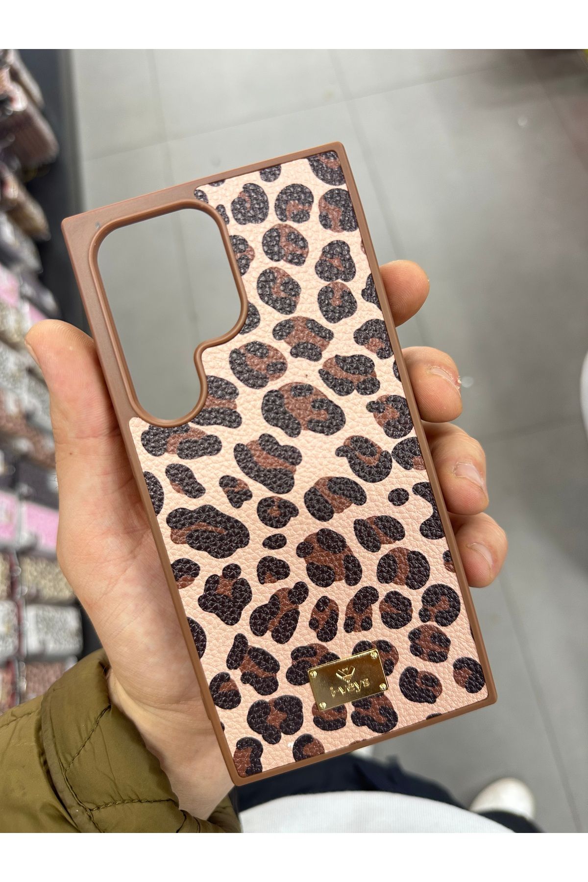 BURKİNA For Samsung S24 ULTRA Esnek Silikon Leopar Desenli Renkli Telefon Kılıfı
