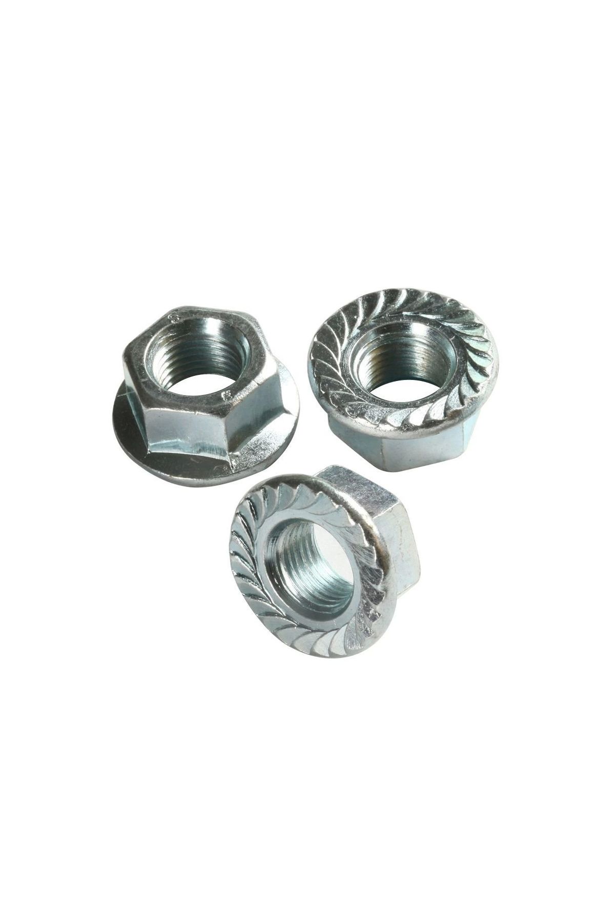 Nemere Altıköşe Flanşlı Somun M8 - 10 Adet