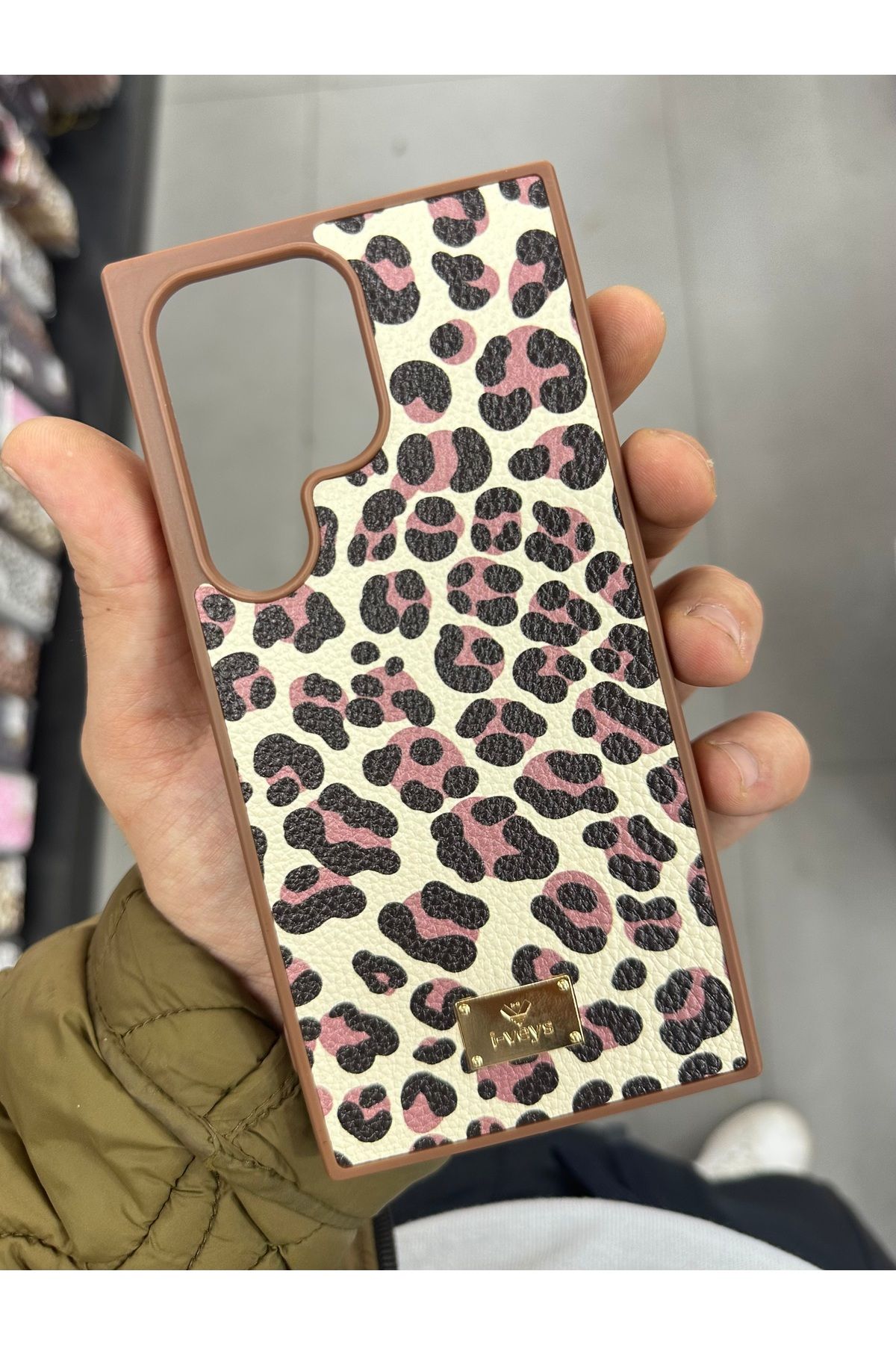 BURKİNA For Samsung S24 ULTRA Esnek Silikon Leopar Desenli Renkli Telefon Kılıfı