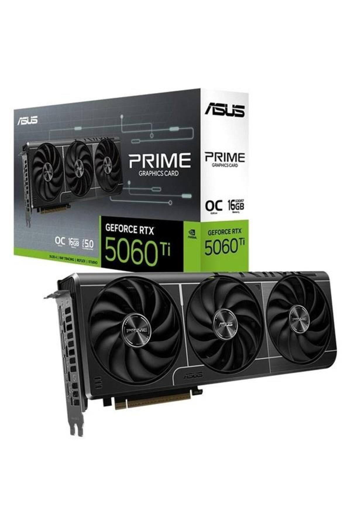ASUS 16GB PRIME RTX5060TI-O16G GDDR7 128bit HDMI DP PCIe 5.0
