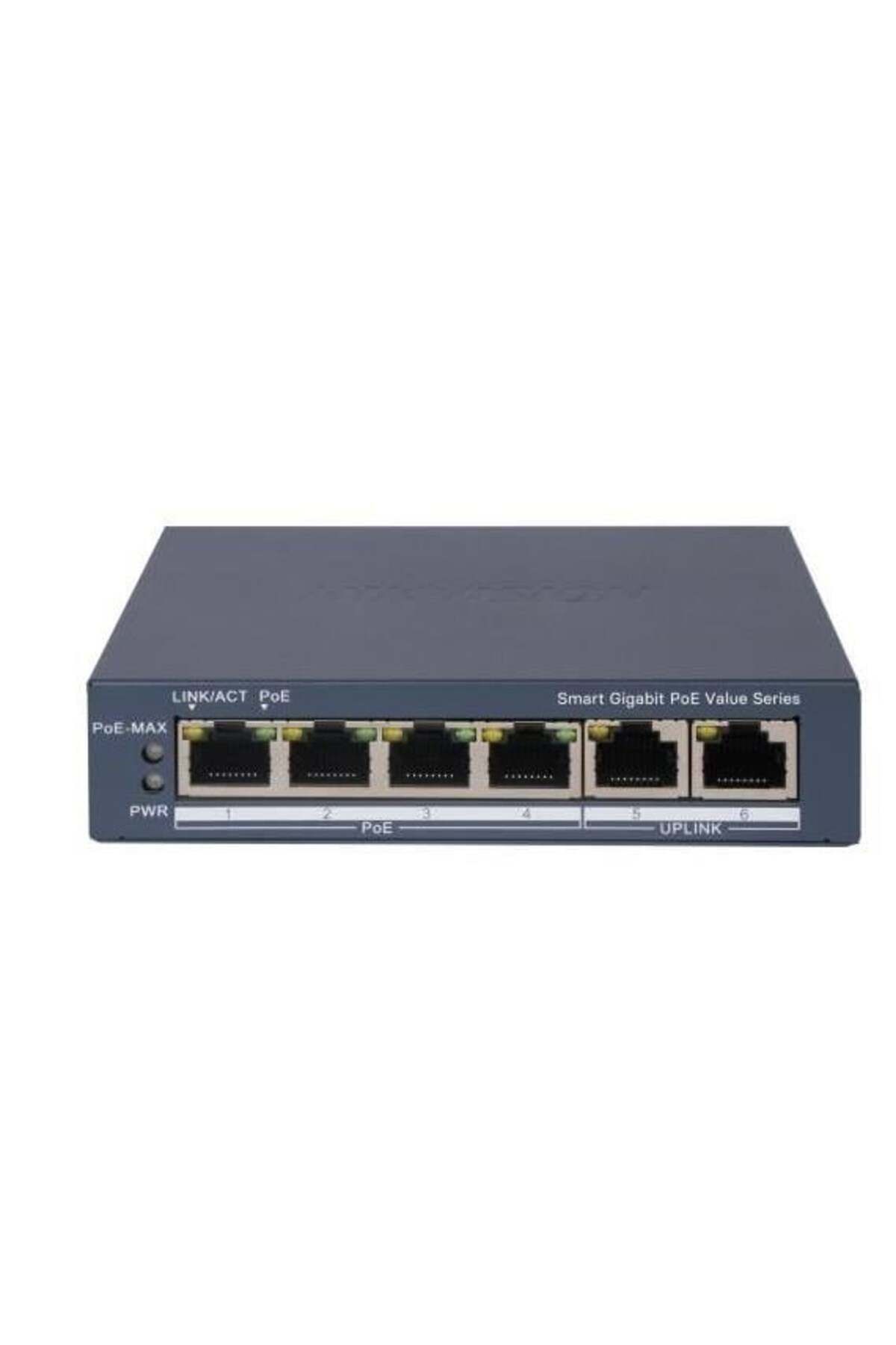 Hikvision 4port 30w FULL PoE DS-3E1506P-EI/M GIGABIT Yönetilemez Switch