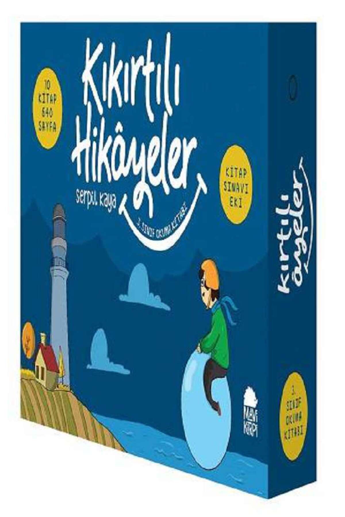 Mavi Kirpi Yayınları Kıkırtılı Hikayeler - 3. Sınıf Seti (10 Kitap)