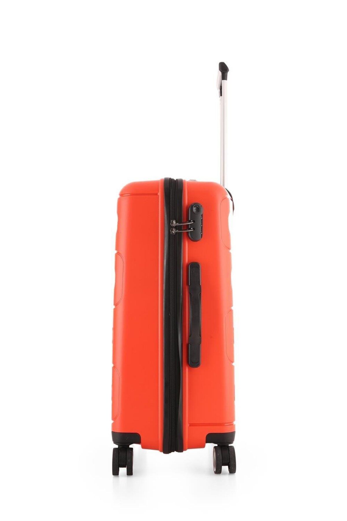 ÇÇS ÇÇS Trolley Polipropilen Unisex Orta Boy Valiz ÇÇS5225 Turuncu