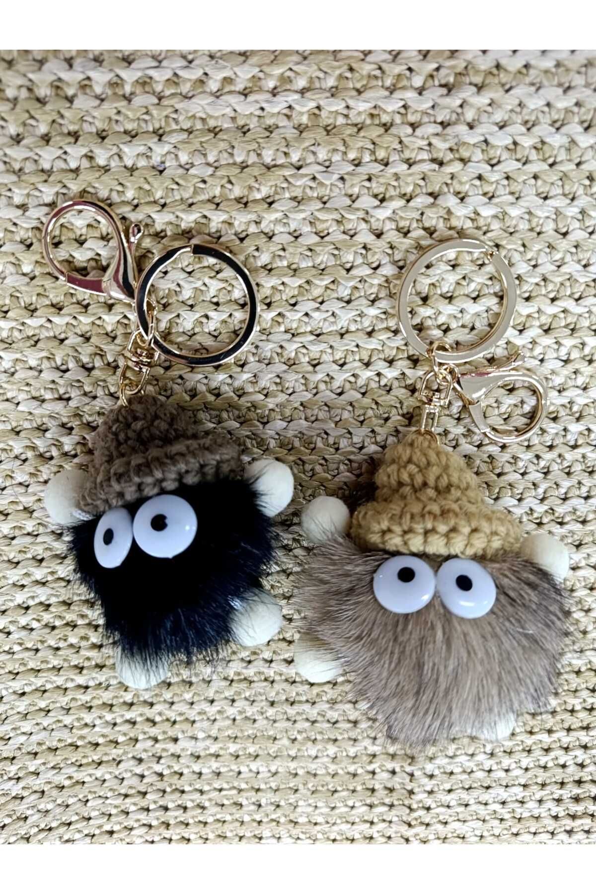 MUTE BAG Çanta charm / süsü ///// Anahtarlık / Trend çanta charmı 2 Adet