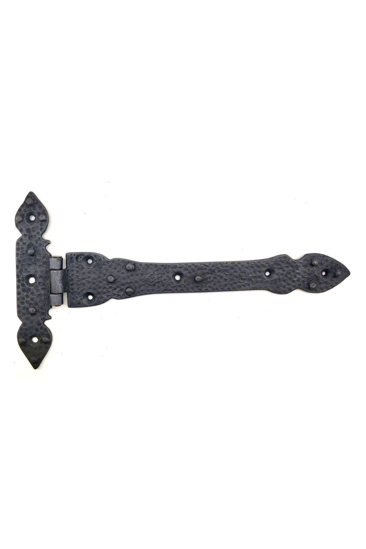 Nemere Antika Tarz Dekoratif Pirinç Kuyruklu Lale Menteşe - 147x193 mm, Oksit