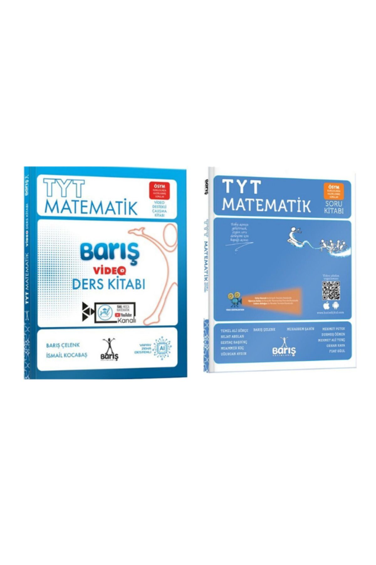 Yargı Yayınları 2025 barış tyt matematik video ders kitabı ve tyt matematik soru bankası