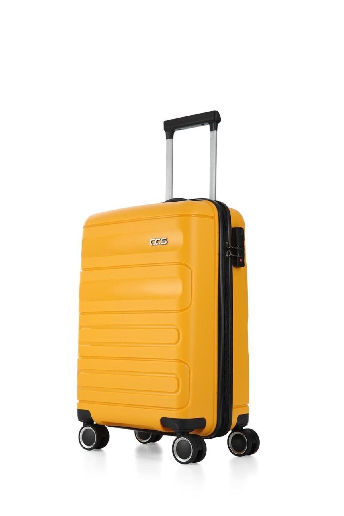 ÇÇS ÇÇS Trolley Polipropilen Unisex Büyük Boy Valiz ÇÇS5225 Sarı