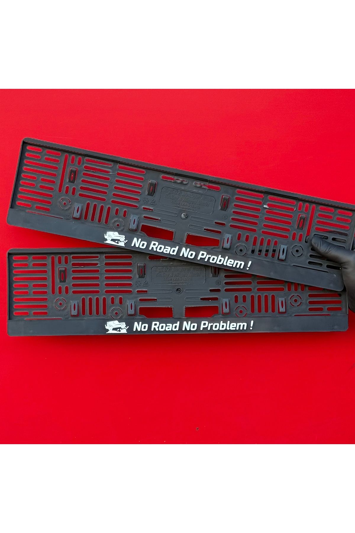 Korkmaz Oto Market & Aksesuar No Road No Problem - OFF ROAD PLAKALIK 2 ADET