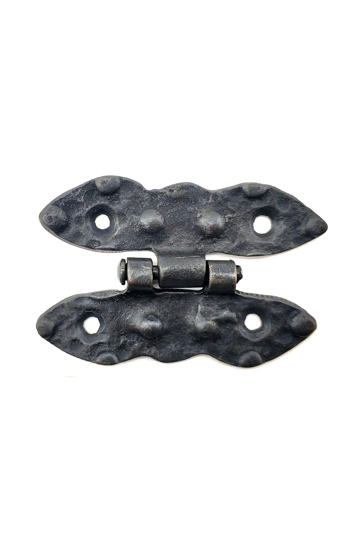 Nemere Antika Tarz Dekoratif Pirinç Bodur Menteşe - 75x50 mm, Oksit
