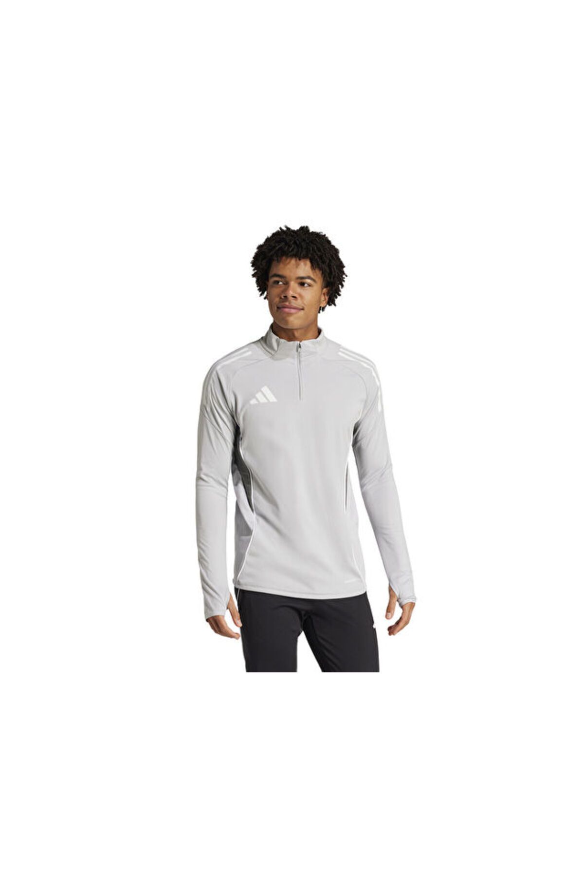 adidas Tiro25C Tr Top Erkek Futbol Antrenman Uzun Kollu Tişört JJ1517 Renkli