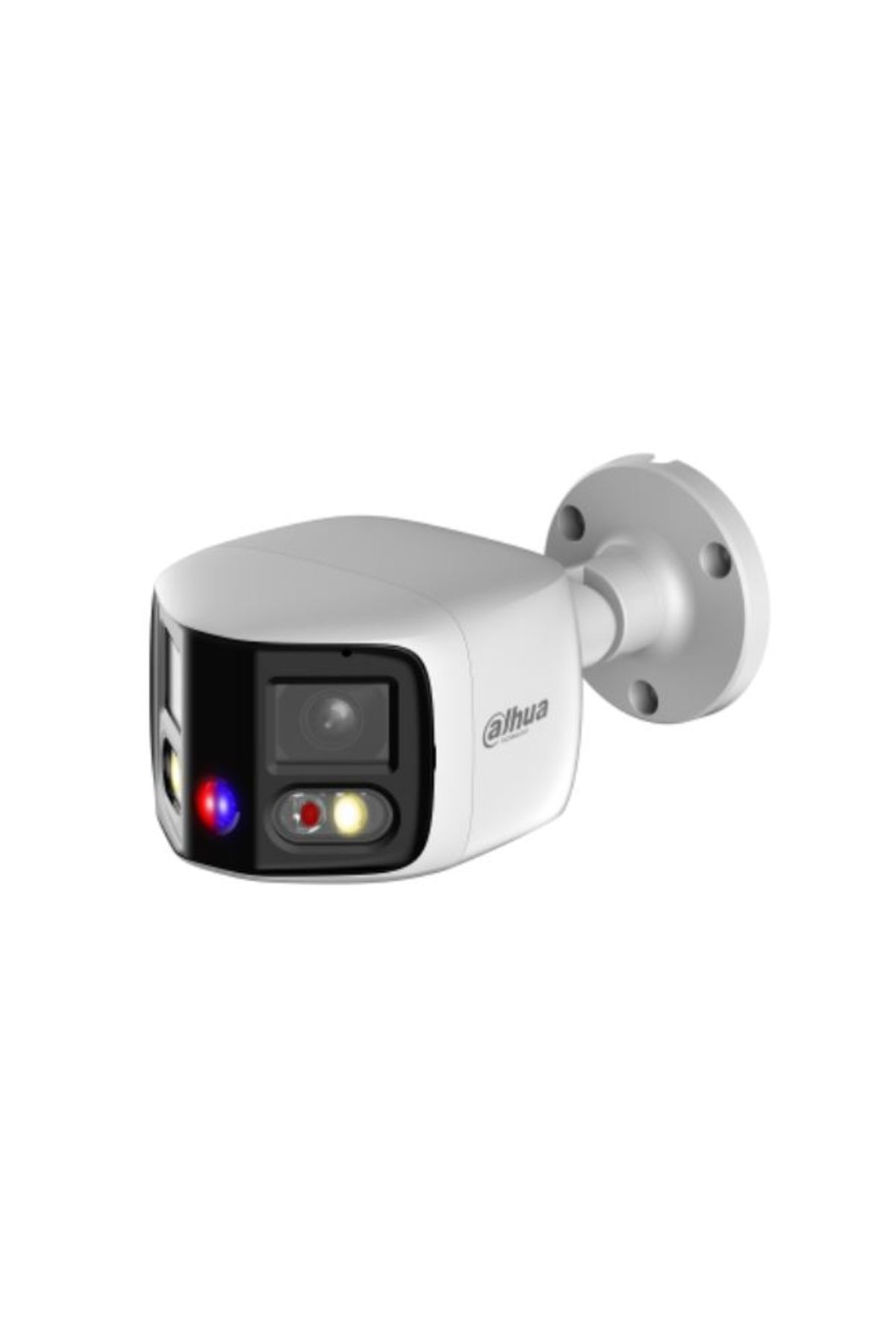 DAHUA Ipc-pfw3849s-a180-as-pv 2x4mp Tioc Süper Geniş Açı Bullet Kamera (sesli Ve Işıklı Ikaz,smd )