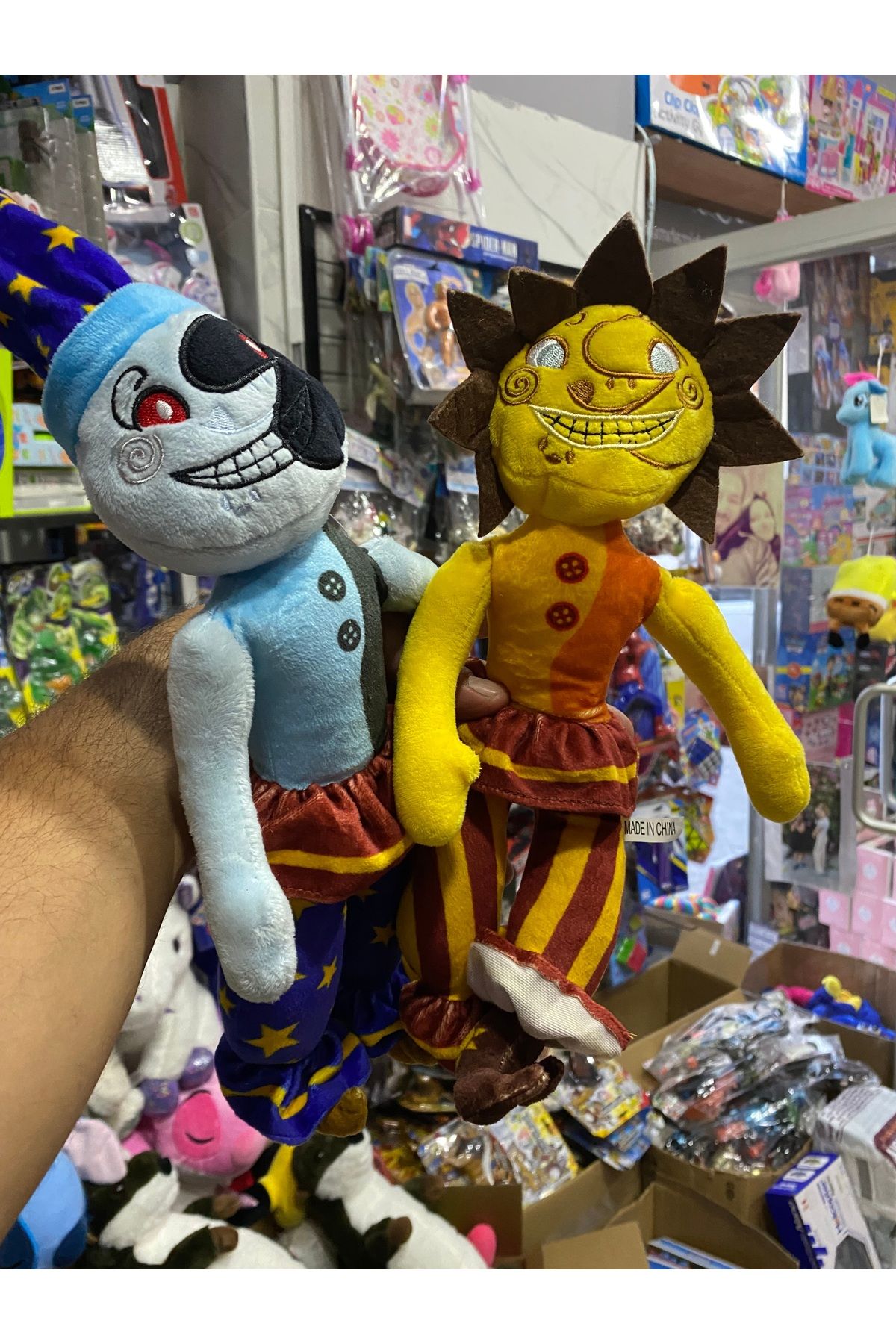 liss çarşı Freddy Güneş ve Ay peluş Oyuncak Gerçekçi Görünüm