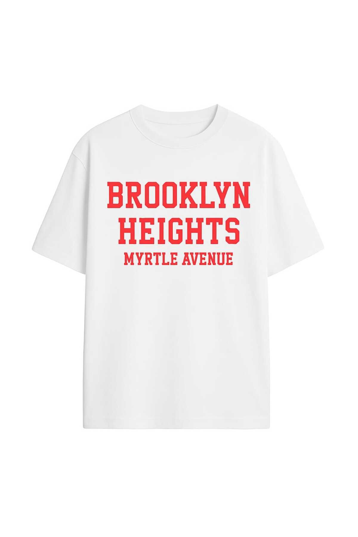 MAGORS GraffTee Unisex %100 Organik Pamuk Relaxed Fit Yuvarlak Yakalı Baskılı T-shirt