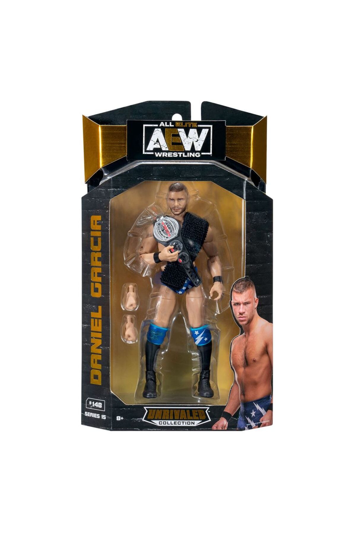 NECO TOYS-Jazwares AEW Characters Model Action Figures S15 Daniel Garcia 148 4
