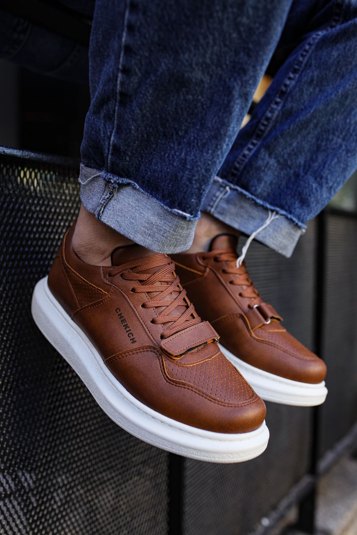 devrialemshoes CH073 CBT Flatline Erkek Ayakkabı TABA