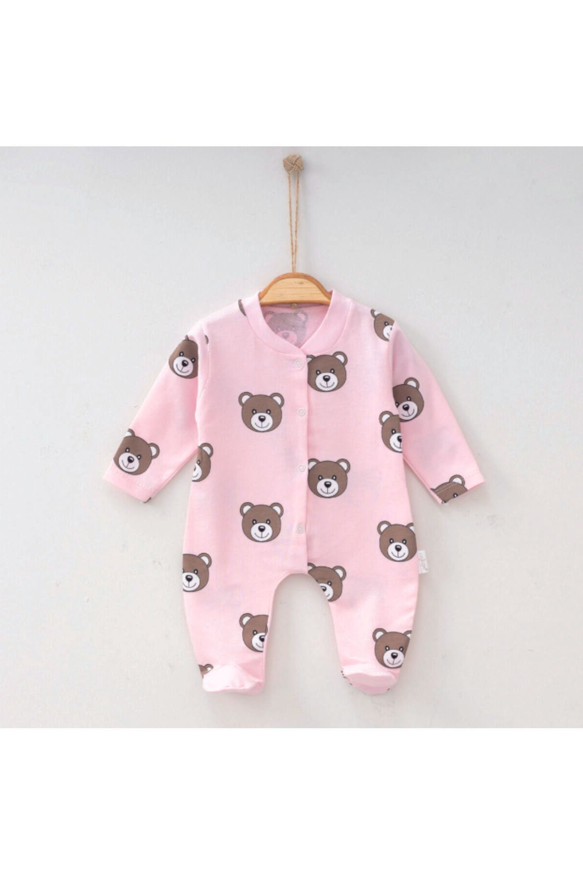 Baby Wings Nayinom Ayıcık Baskılı Tulum