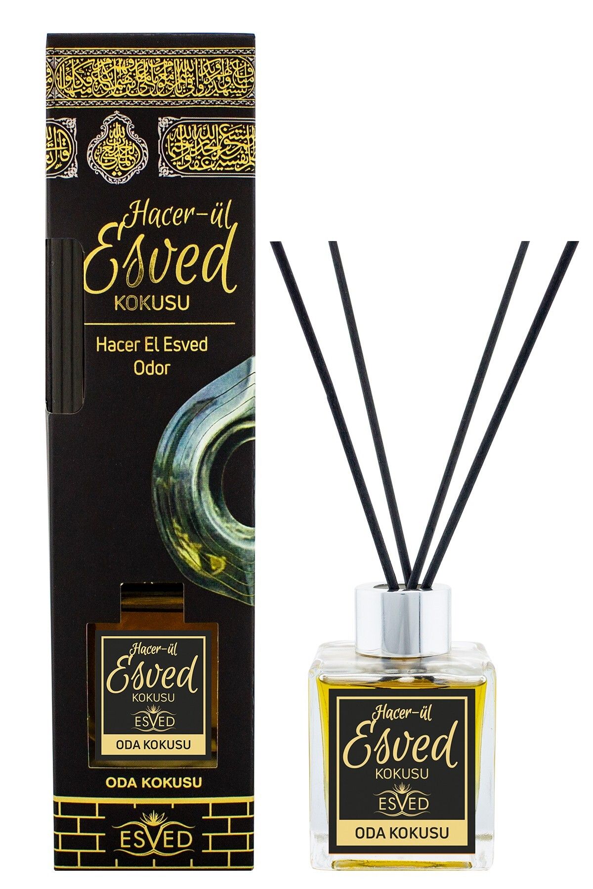ESVED Hacerül Esved Kokusu 100 Ml Çubuklu Oda Kokusu Hacerül Esved Kokusu Sabun 20 Gram Hediyeli