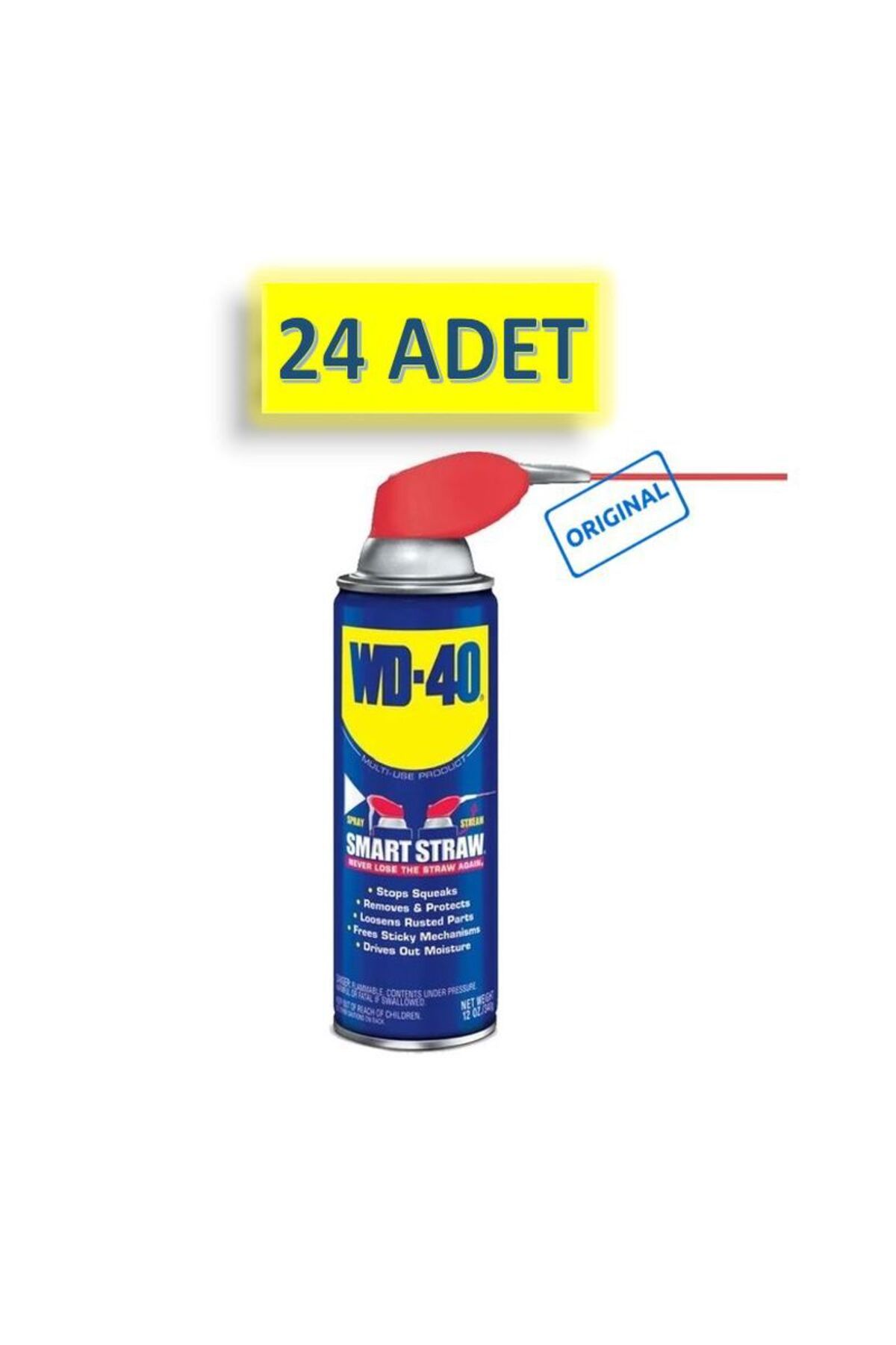WD-40 SMART STRAW 350 ML 24 ADET
