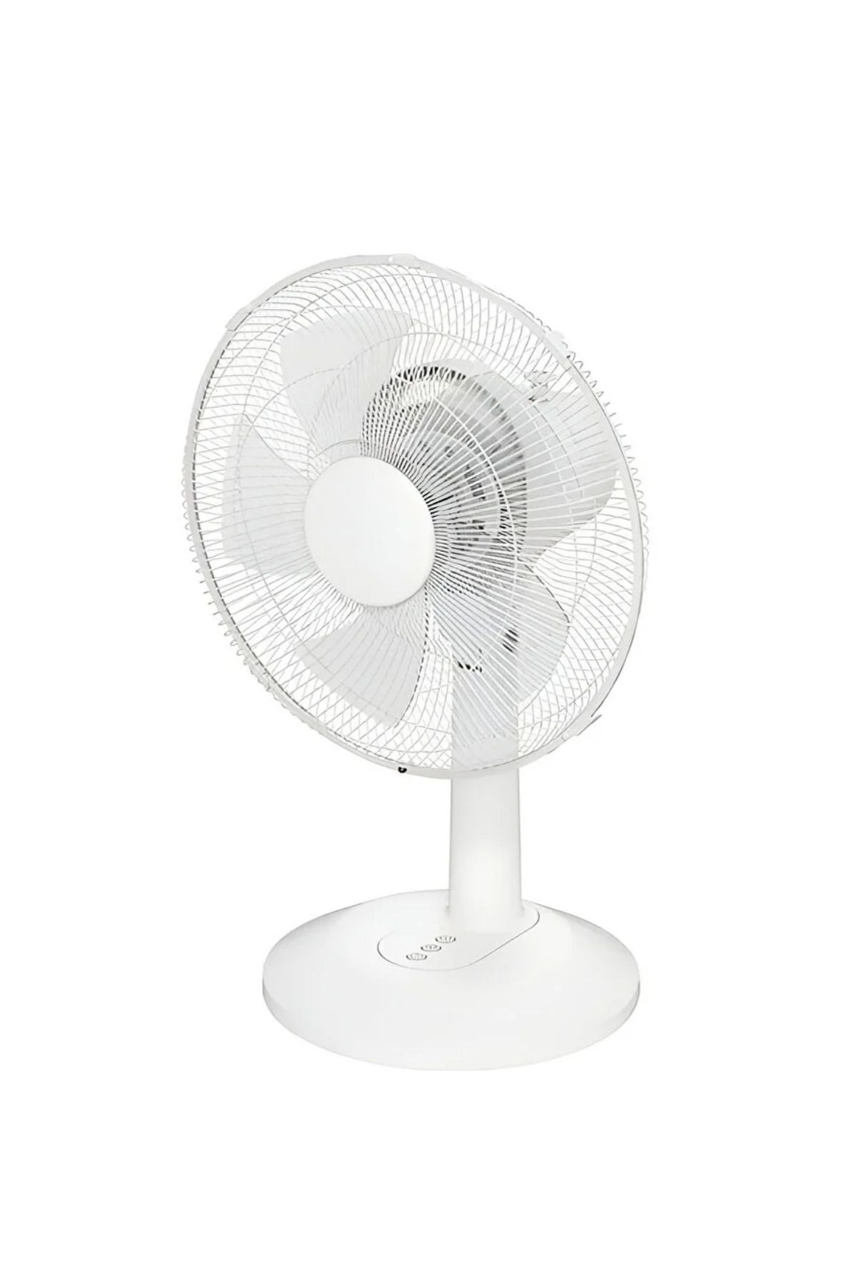 EvrenyeHome Good Home 30 cm Masa Üstü Vantilatör - Zaman Ayarlı Sessiz Fan - Beyaz