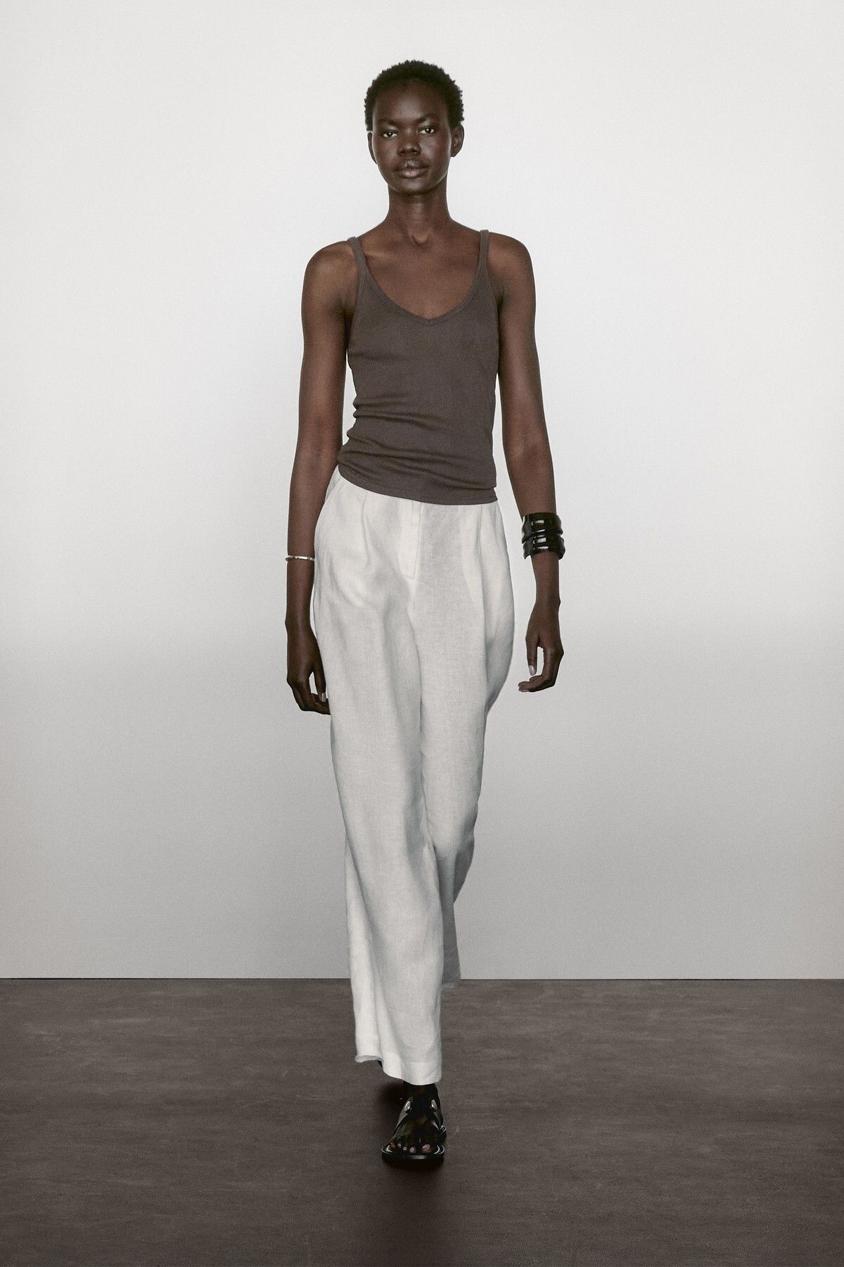 Massimo Dutti 100% cotton tank top