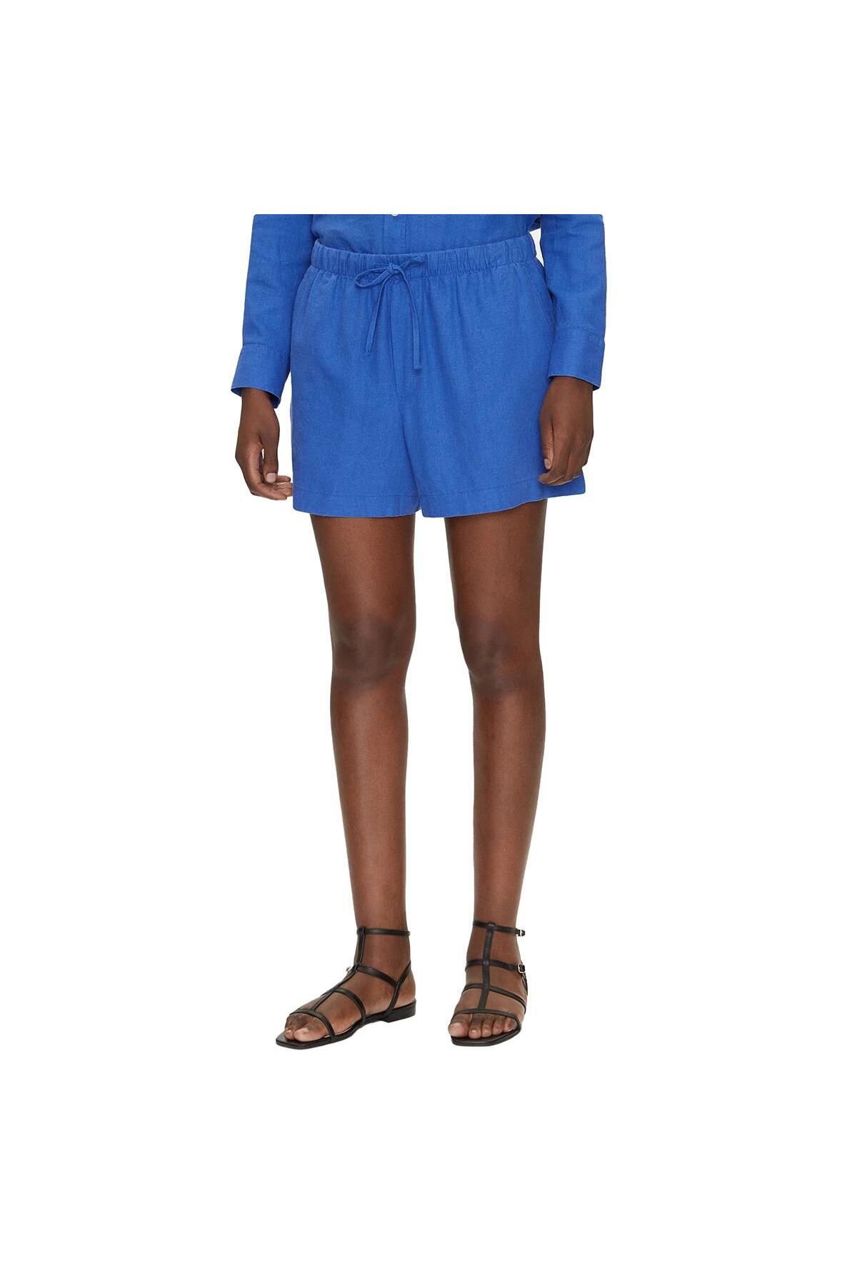 GAP V-Linen 4In Easy Po Şort - 713886