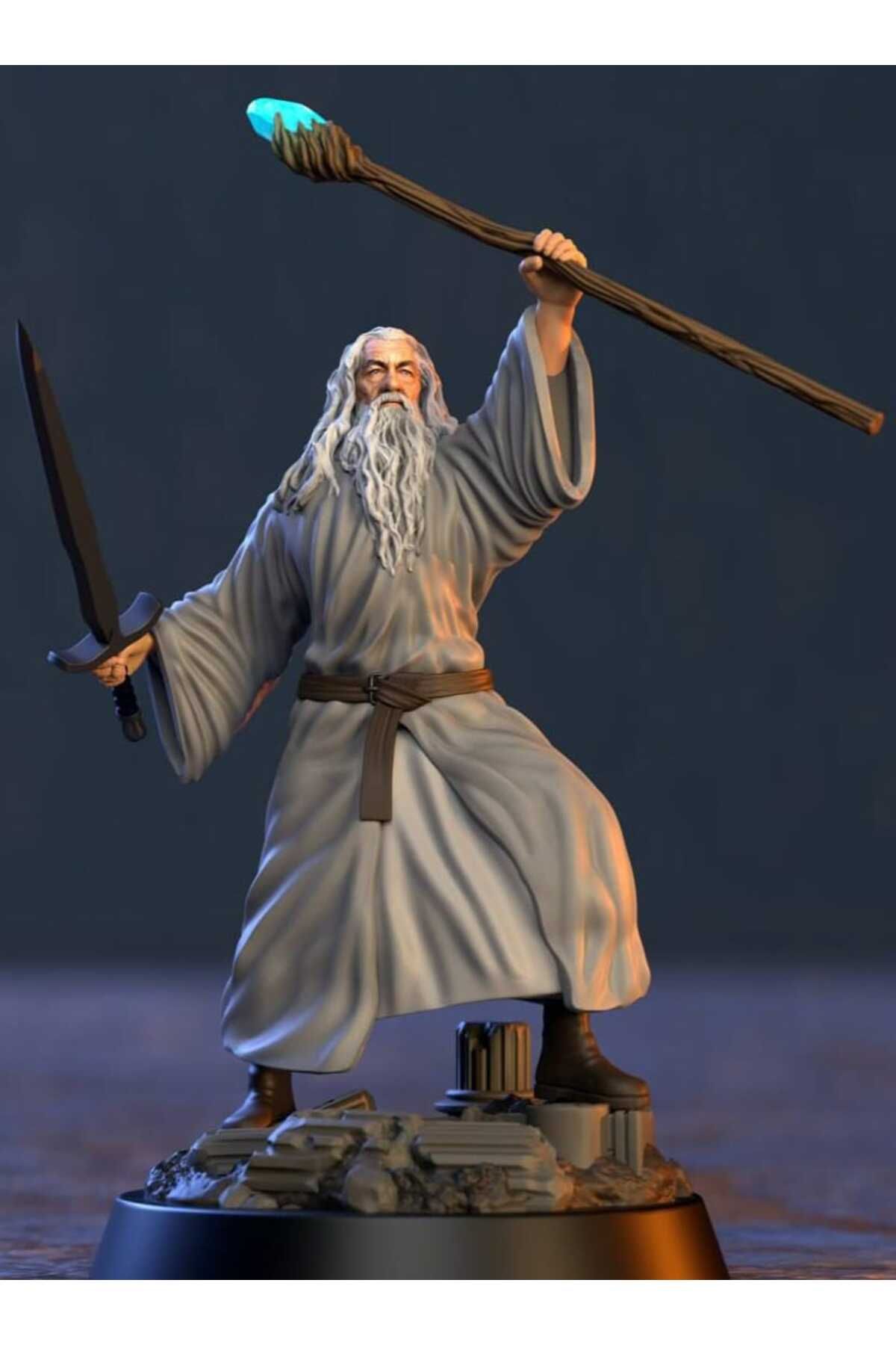 ValoriaConcept Gandalf Heykeli | Yüzüklerin Efendisi Temalı | Koleksiyonluk Süs Eşyası