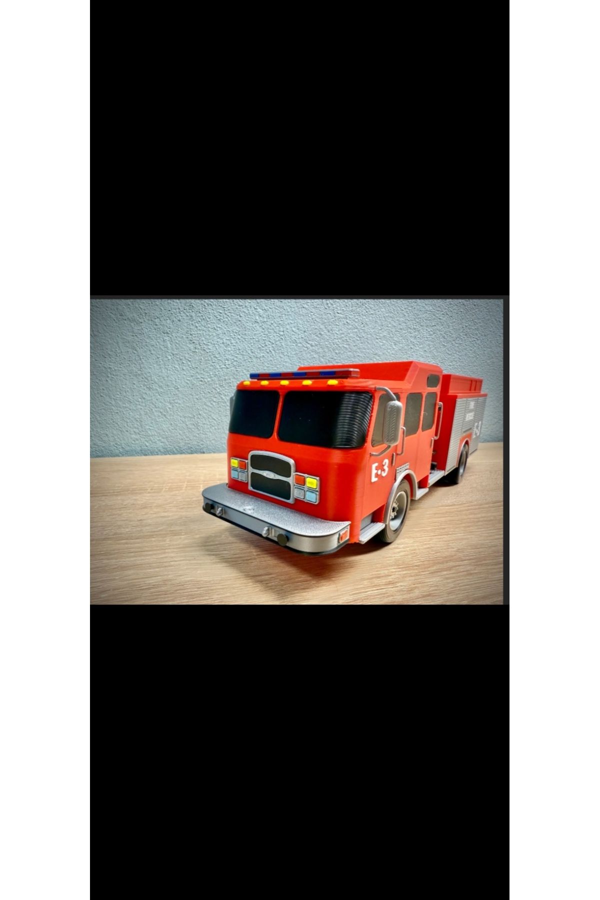 ABAS US Pumper Fire Truck – 3D Baskı Model Kiti