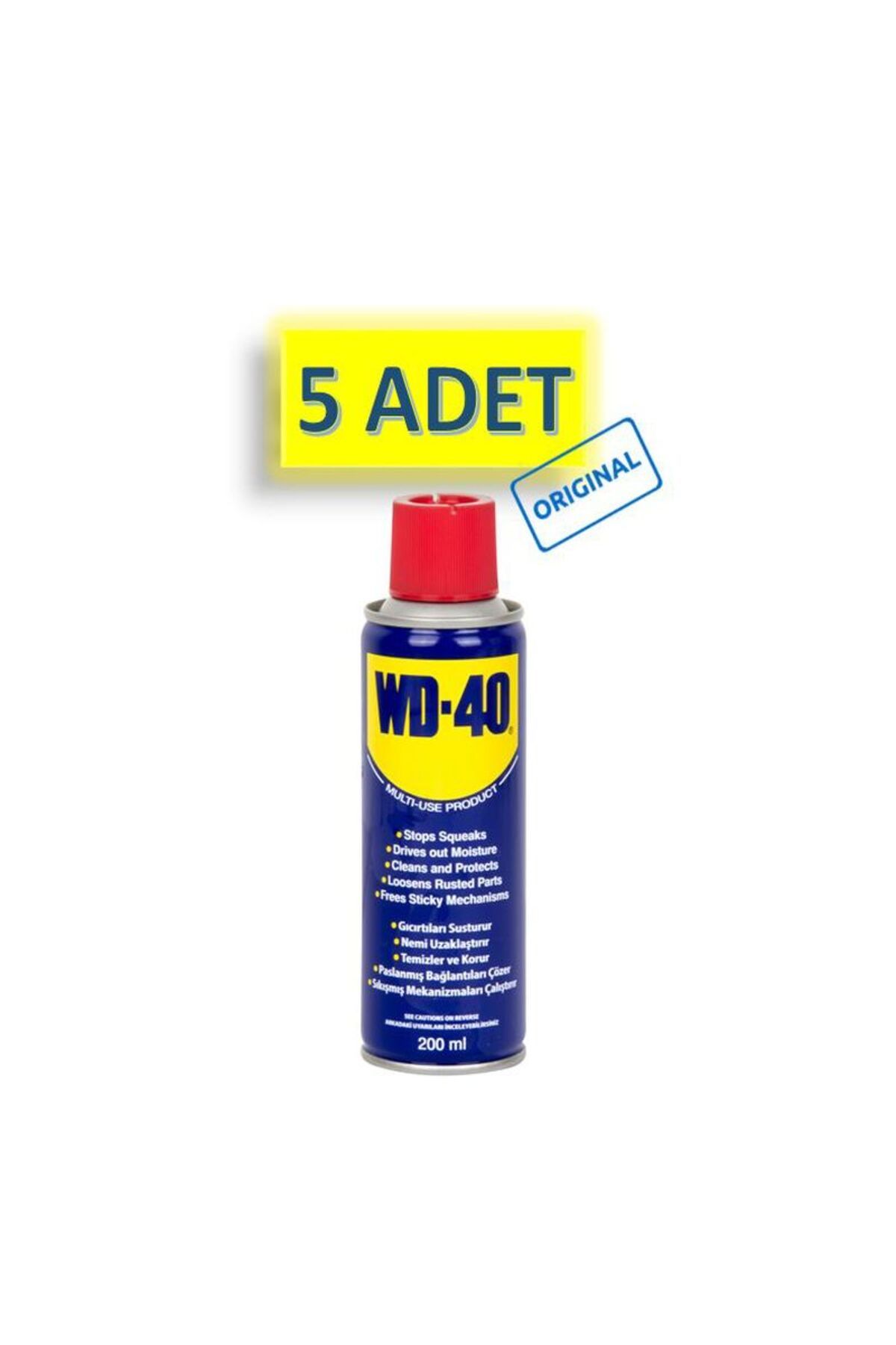 WD-40 200 ML 5 ADET