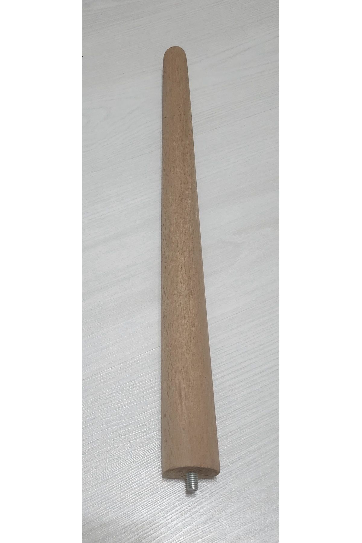 Mikasso Ahşap Ayak (39 CM) Zigon Sehpa ,orta Sehpa , Puff , Benç Ve Komidin Masa Ayakları Kahverengi TR