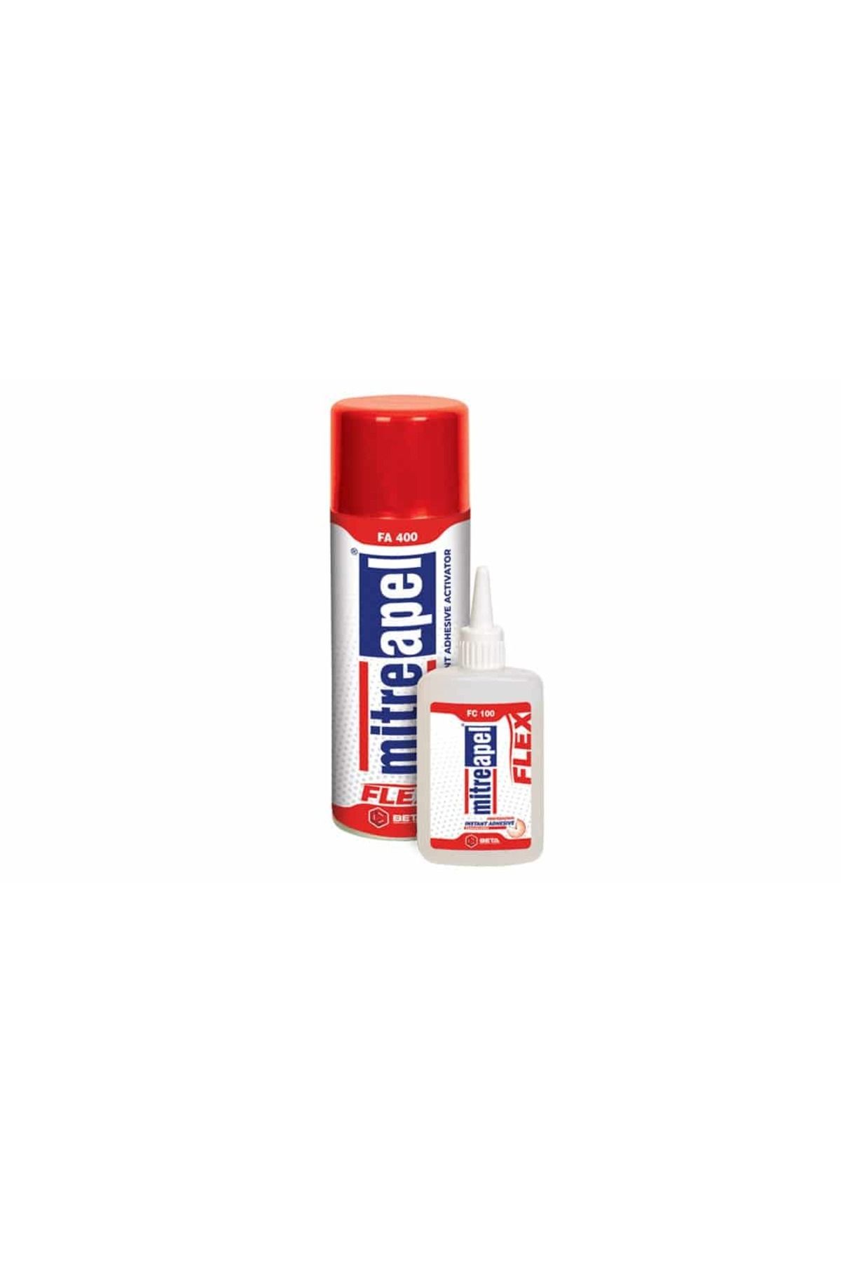 Mikasso Mitre Flex Hızlı Yapıştırıcı 400 ml Kırmızı Mdf Hızlı Yapıştırıcı product_variant_value1 TR