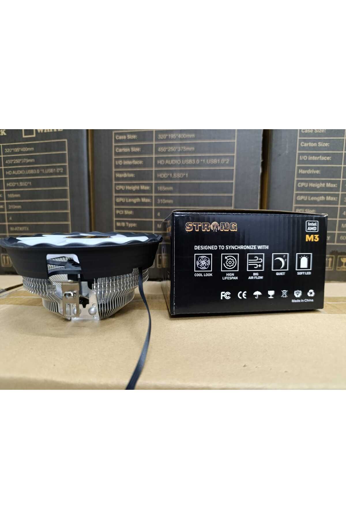 Strong m3 işlemci soğutucu TDP 95W