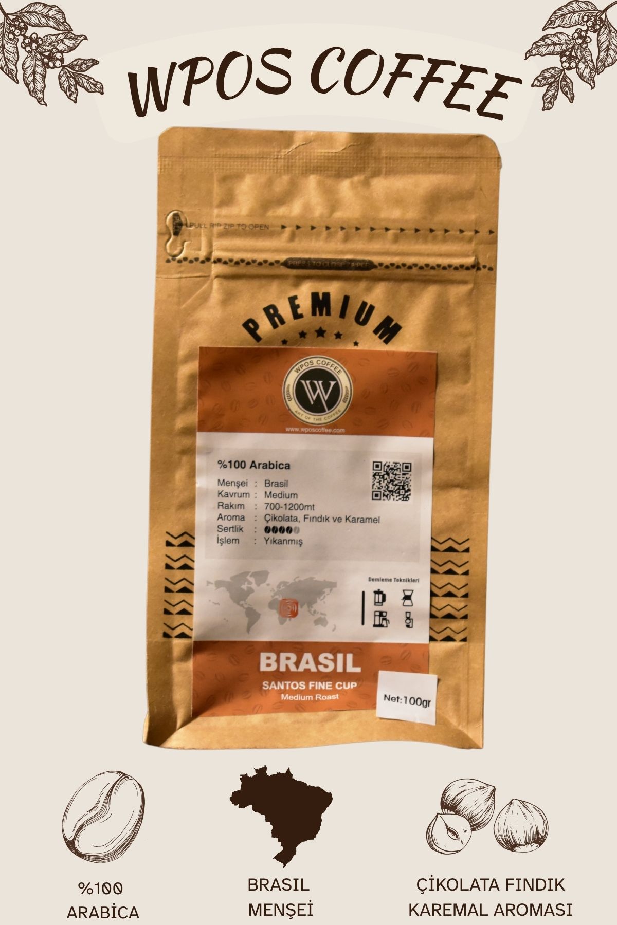 wpos coffee WPOS Premium Brasıl