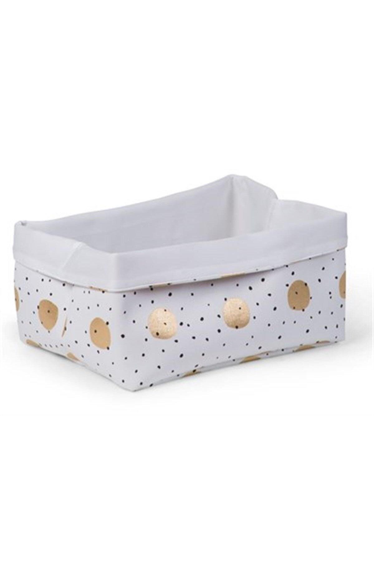 CHILDHOME Gold Dots, Kanvas Kutu Orta Boy