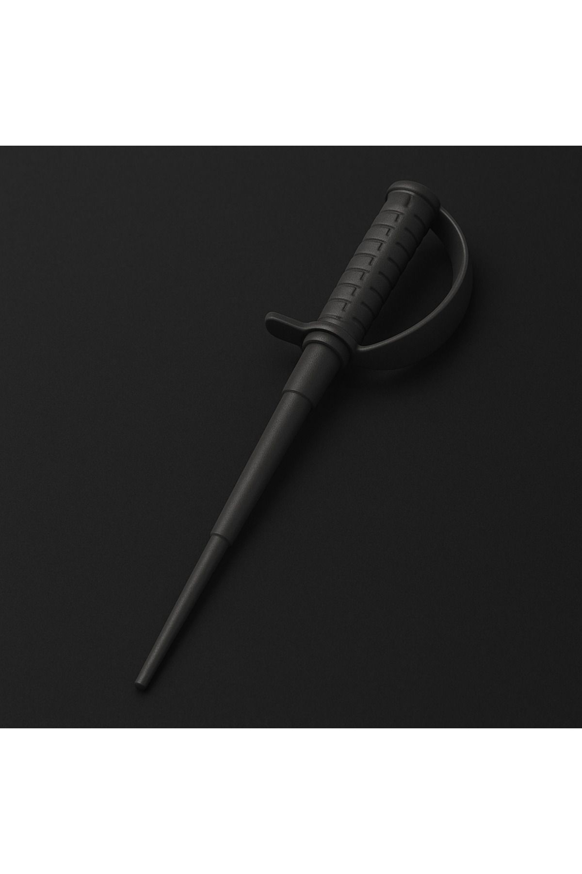 mutes 3D Mini Korsan Kilici Siyah - 1004