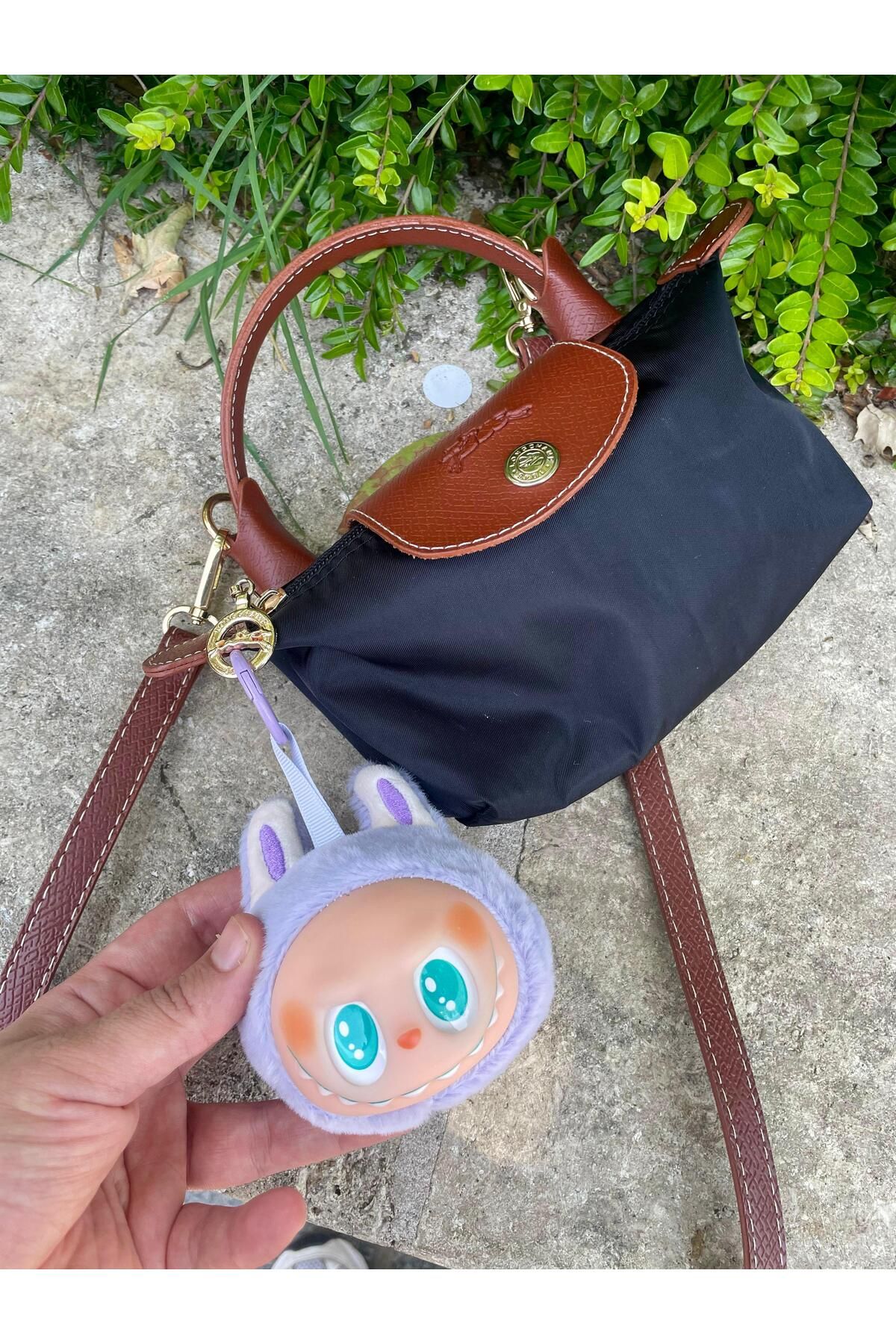 EBROU Labubu Bebek Çanta Charm Aksesuar ve Anahtarlık