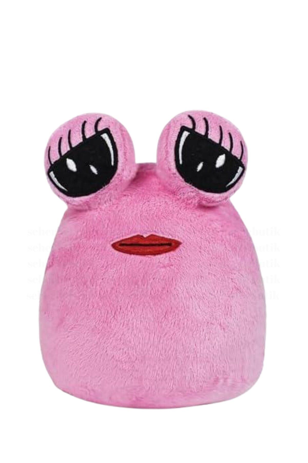 Plush Soft 30 CM Pembe Kız Pou Peluş Oyuncak