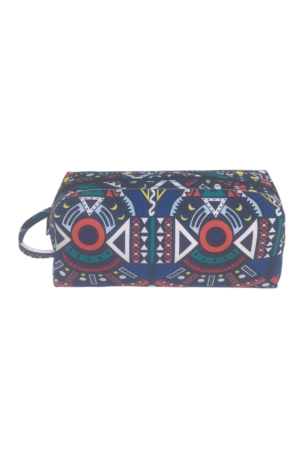Wallery Bags Çok Amaçlı El Çantası – Makyaj & Seyahat & Tıraş Organizer – Fermuarlı Kumaş Çanta